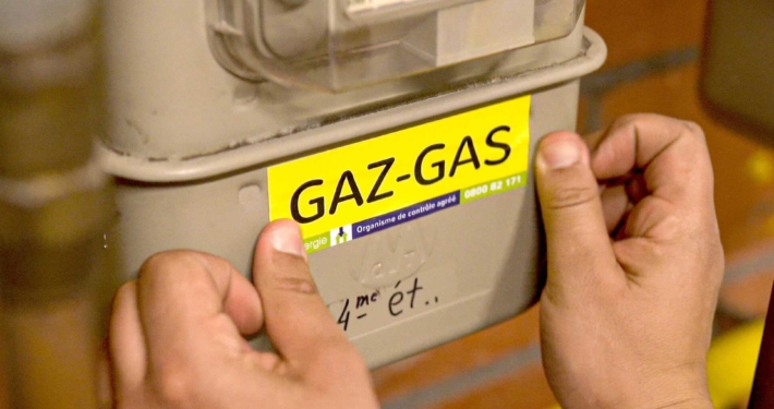 contrôle gaz