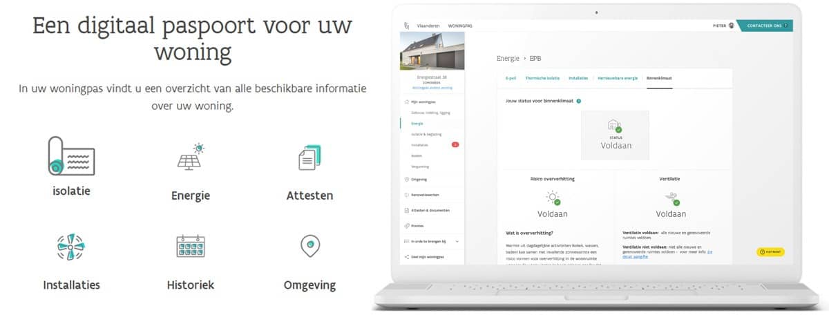 Woningpas in Vlaaderen