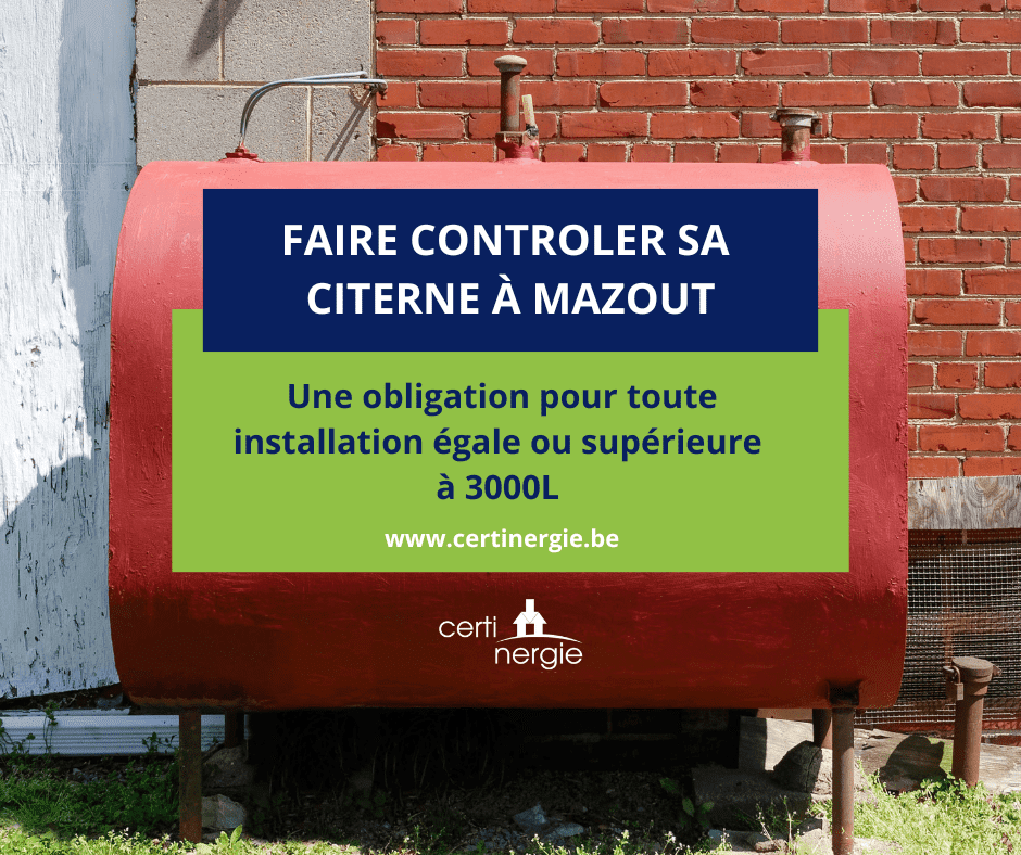 Contrôle citerne mazout