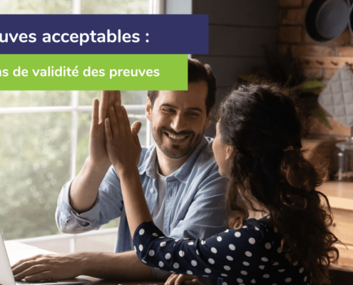 Des preuves acceptables conformes pour le PEB