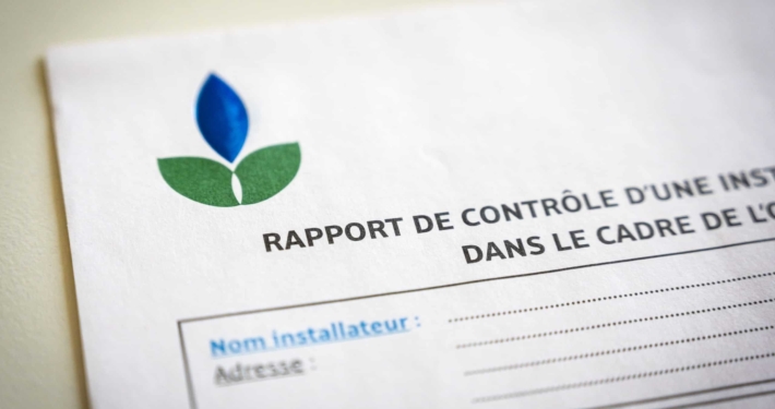 Rapport contrôle gaz