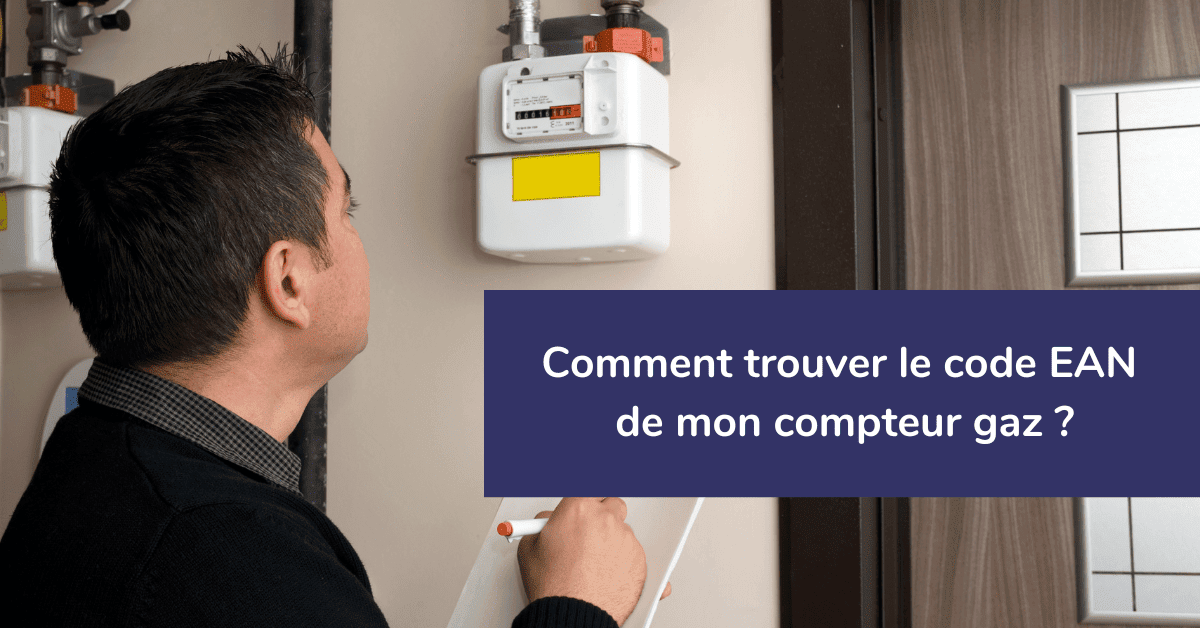 Code EAN de mon compteur Gaz