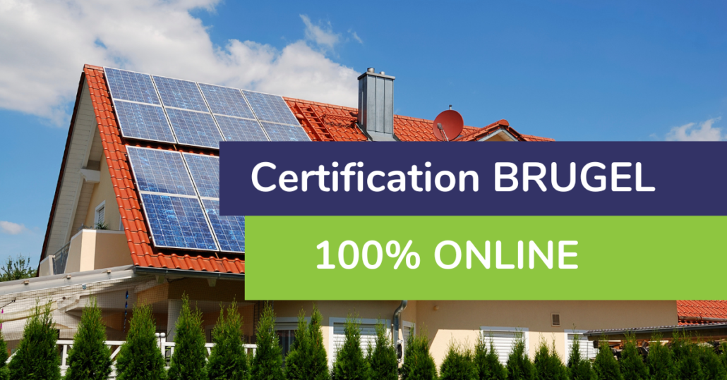 Certification BRUGEL 100% online