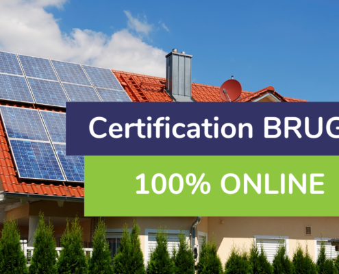 Certification BRUGEL 100% online