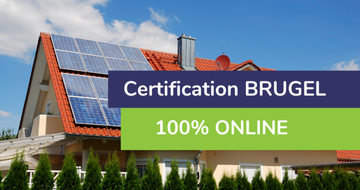 Certification BRUGEL 100% online