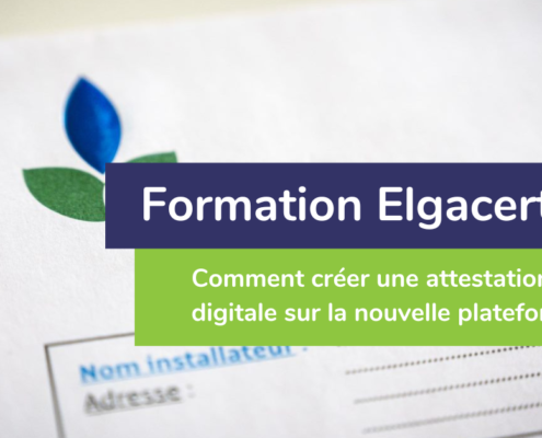 Formation Elgacert pratique de 2h