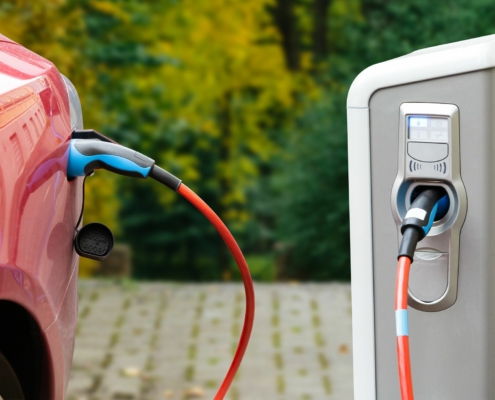 contrôle borne de recharge