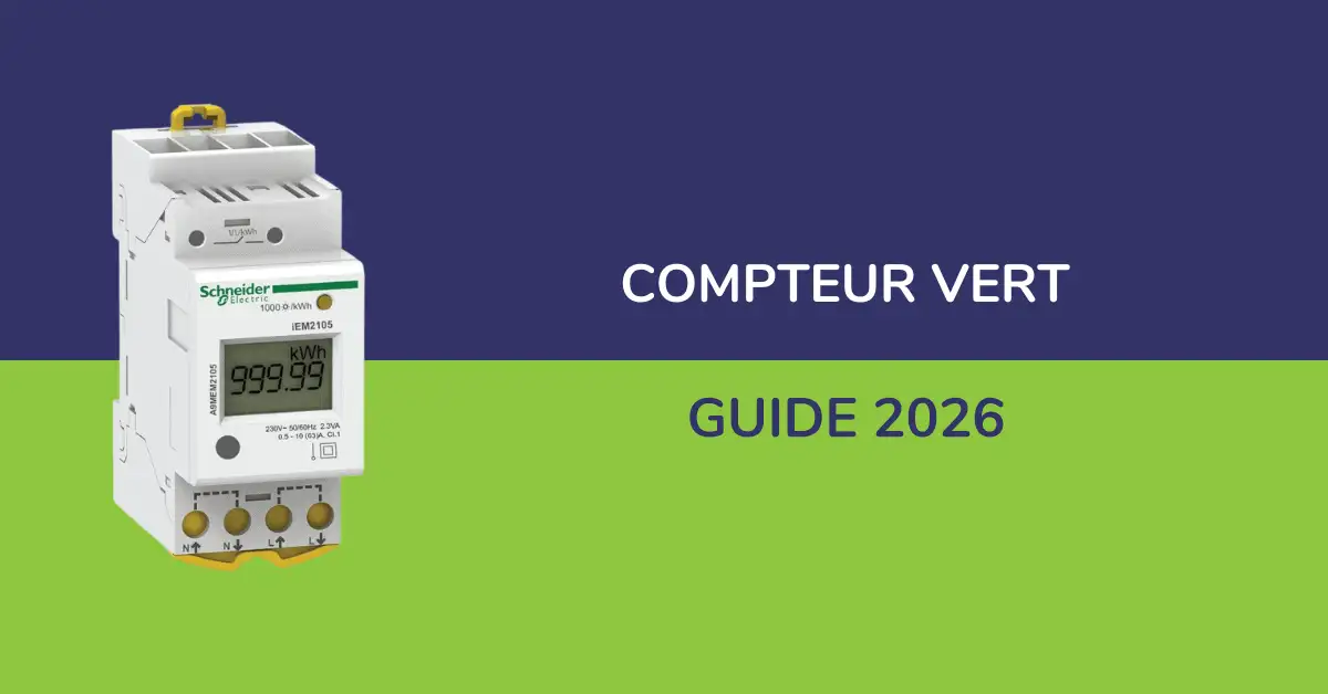 Compteur vert Bruxelles 2026 : le guide de certification Brugel