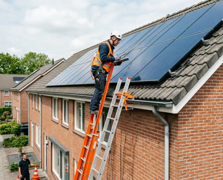 Relevé de la surface de toiture disponible pour le photovoltaïque