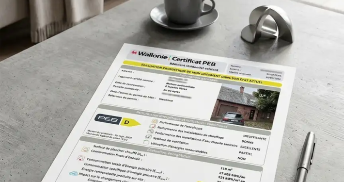 Nouveau certificat PEB Wallon en 2026
